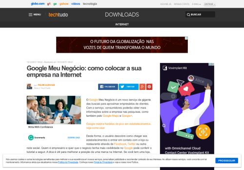 
                            12. Google Meu Negócio: como colocar a sua empresa na Internet | Dicas ...