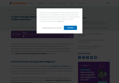 
                            13. Google Meu Negócio: saiba como inscrever a sua empresa - HostGator