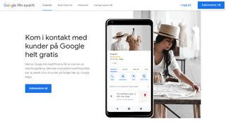 
                            1. Google Min bedrift – få en gratis bedriftsprofil på Google – Google