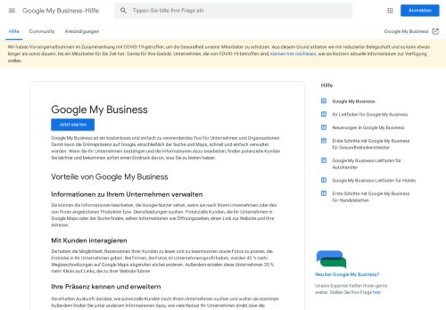 
                            3. Google My Business - Google Support