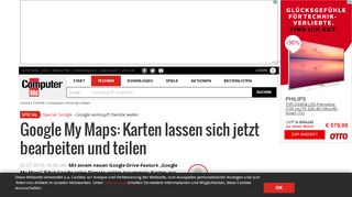 
                            12. Google My Maps: Karten im Google Drive - COMPUTER BILD