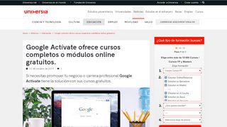 
                            8. Google ofrece 8 cursos online gratuitos que puedes empezar en ...