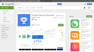 
                            2. Google Opinion Rewards - Aplikasi di Google Play