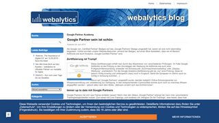 
                            10. Google Partner Academy – webalytics blog