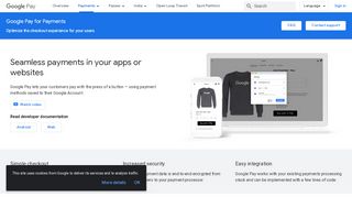 
                            9. Google Pay API | Google Developers