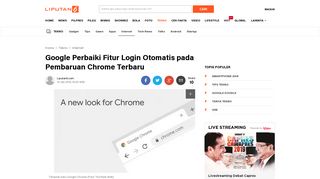 
                            7. Google Perbaiki Fitur Login Otomatis pada Pembaruan Chrome ...