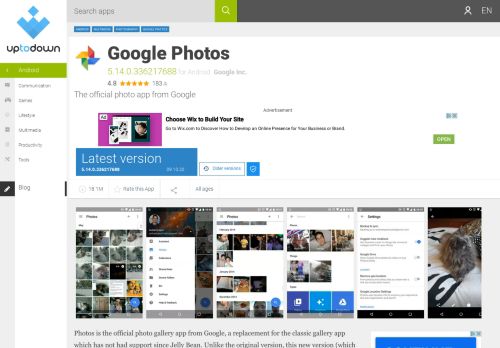 
                            12. Google Photos 4.10.0.233345822 for Android - Download