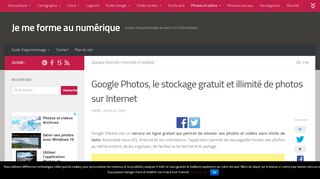 
                            11. Google Photos, le stockage gratuit et illimité de photos sur Internet - Je ...