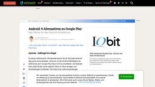 
                            6. Google Play: Aptoide - halblegal bis illegal - NETZWELT