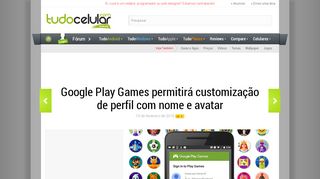 
                            9. Google Play Games permitirá customização de perfil com nome e ...