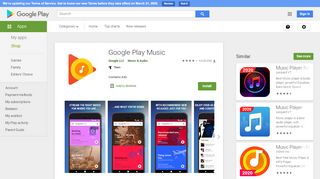 
                            3. Google Play Music – Apps no Google Play