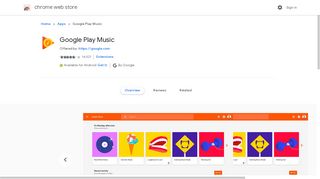 
                            7. Google Play Music - Google Chrome