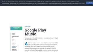 
                            12. Google Play Music | Punto Informatico
