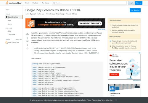 
                            11. Google Play Services resultCode = 10004 - Stack Overflow