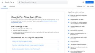 
                            8. Google Play Store App öffnen - Google Play-Hilfe - Google Support