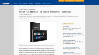 
                            11. Google Play Store auf Fire Tablets installieren - ohne Root - connect