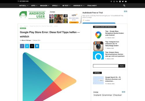 
                            2. Google Play Store Error: Diese fünf Tipps helfen — wirklich | Android ...