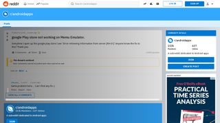 
                            8. google Play store not working on Memu Emulator. : androidapps - Reddit