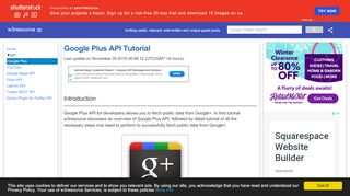 
                            10. Google Plus API Tutorial | w3resource