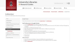 
                            9. Google Scholar - EndNote Basic - Research Guides at University of ...
