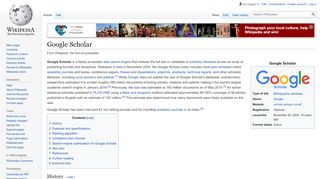 
                            5. Google Scholar - Wikipedia