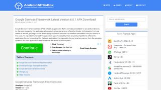 
                            6. Google Services Framework Latest Version 6.0.1 APK Download ...