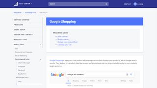 
                            9. Google Shopping - BigCommerce Support