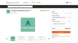 
                            3. Google Shopping Feed - Magento Marketplace