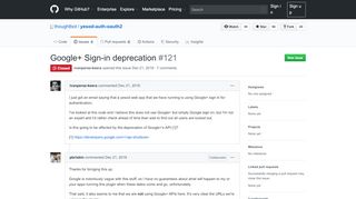 
                            10. Google+ Sign-in deprecation · Issue #121 · thoughtbot/yesod-auth ...