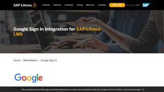 
                            11. Google Sign In - SAP Litmos
