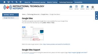 
                            11. Google Sites / Google Sites Basics - Plano ISD