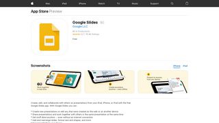
                            6. Google Slides on the App Store - iTunes - Apple