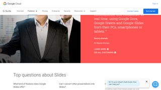 
                            5. Google Slides: Online Presentations for Business | G Suite