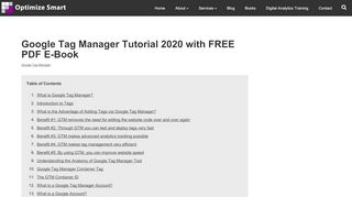 
                            12. Google Tag Manager Tutorial 2019 with FREE PDF E-Book