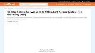 
                            11. Google Tez App Refer and Earn Offer : Earn upto Rs.9000 In Your ...