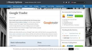 
                            3. • Google Trader Review - Legit System or Just a Scam? •