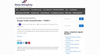 
                            2. google trader signup registrations UPDATE - Binary Options Army
