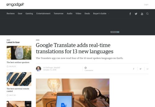
                            7. Google Translate adds real-time translations for 13 new ...