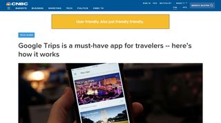 
                            12. Google Trips walkthrough - CNBC.com