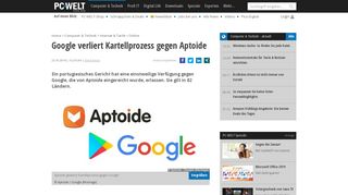 
                            4. Google verliert Kartellprozess gegen Aptoide - PC-WELT