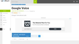 
                            12. Google Voice 2019.07.232051384 for Android - Download