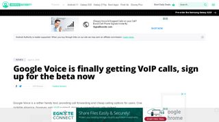 
                            11. Google Voice VoIP incoming, sign up for beta here - Android Authority