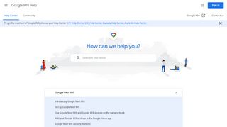 
                            3. Google Wifi Help - Google Support