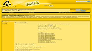 
                            9. googlemail nicht zu öffnen - Trojaner-Board