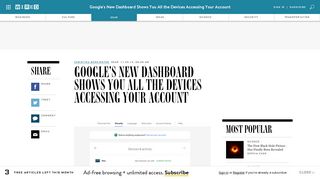 
                            9. Google's New Dashboard Shows You All the Devices Accessing Your ...