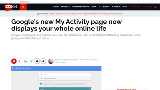 
                            8. Google's new My Activity page now displays your whole ...