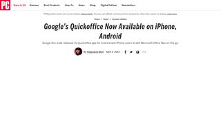 
                            11. Google's Quickoffice Now Available on iPhone, Android - PCMag.com