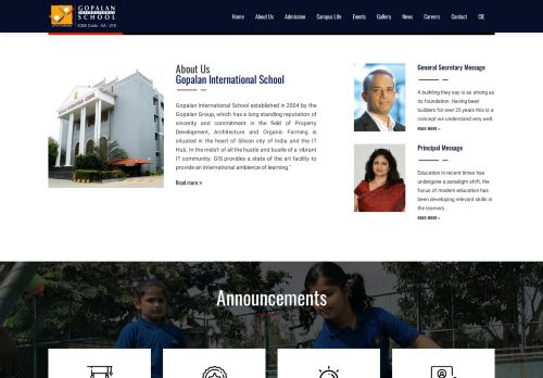 
                            8. Gopalan International School|International school|Nursery|National ...