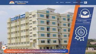 
                            1. Gopalapatnam - Aditya Degree Colleges