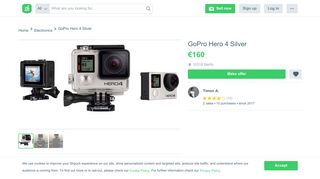 
                            12. GoPro Hero 4 Silver in 10318 Berlin for €160.00 - Shpock